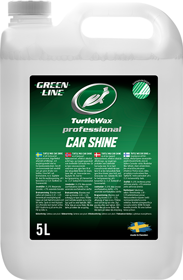 Turtle Wax Pro Greenline Car Shine 5L