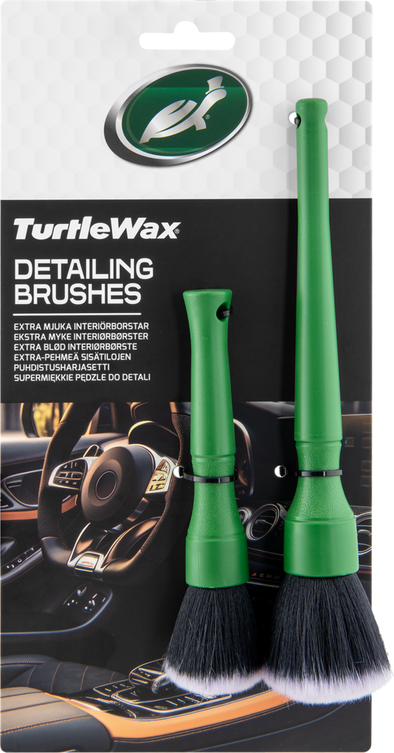 Turtle Wax Interiørbørster Ekstra bløde 2stk.