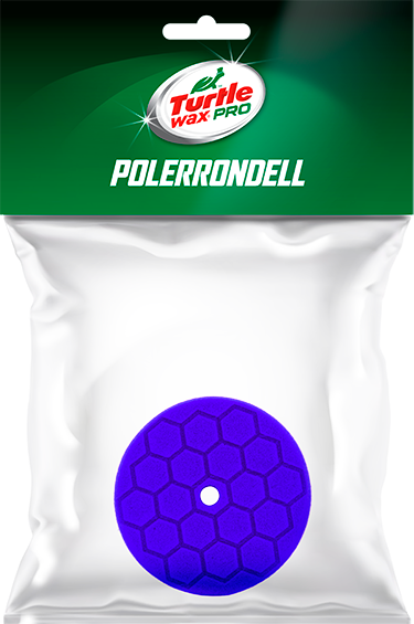 Turtle Wax Polerrondel Blå 95/75x25 HEX/CONE