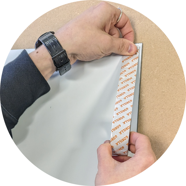 Gorilla Monteringstejp Max Strenght 1,5 m Svart