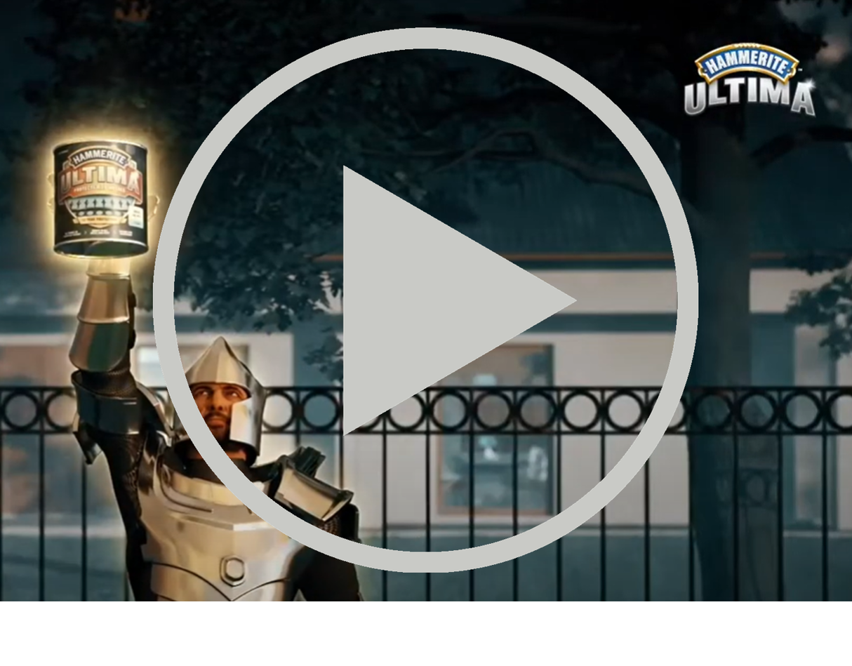 Hammerite Ultima Glat lak Sølv 750ml