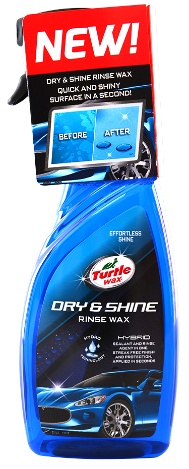 Turtle Wax Dry & Shine Rinse Voks 750 ml