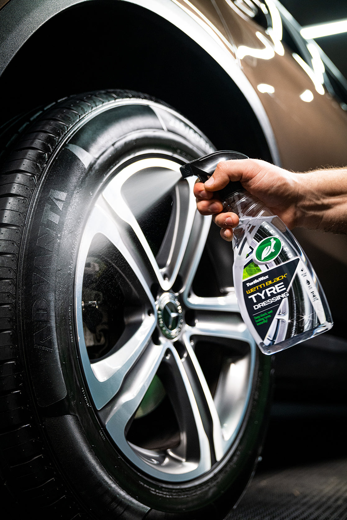 Turtle Wax Wet 'N’ Black Tyre Shine 500ml