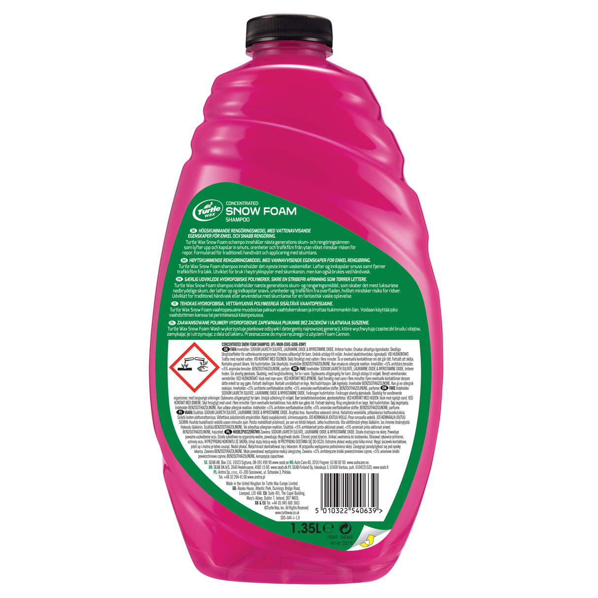 Turtle Wax Snow Foam Shampoo 1,35 L