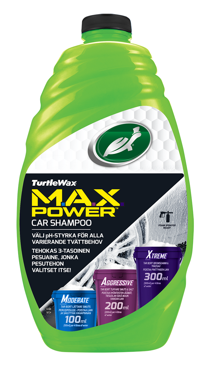 Turtle Wax MAX-POWER Car Shampoo 1,42 L