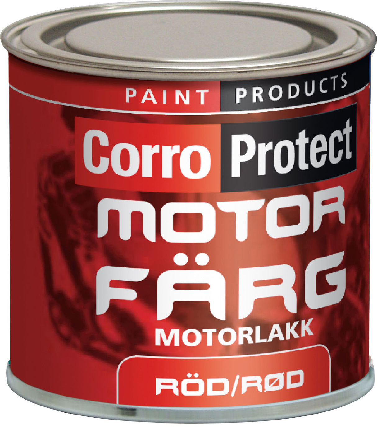 CorroProtect Motorfärg Röd 250ml