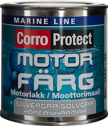 CorroProtect Motorfärg Marin Grå 250ml
