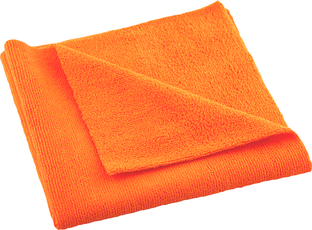 Mikrofiberklud Orange 40x40cm 20-pak