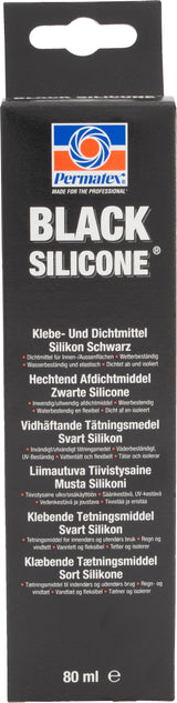 Permatex Svart RTV Silikon 80ml