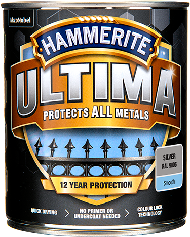 Hammerite Ultima Glat lak Sølv 750ml