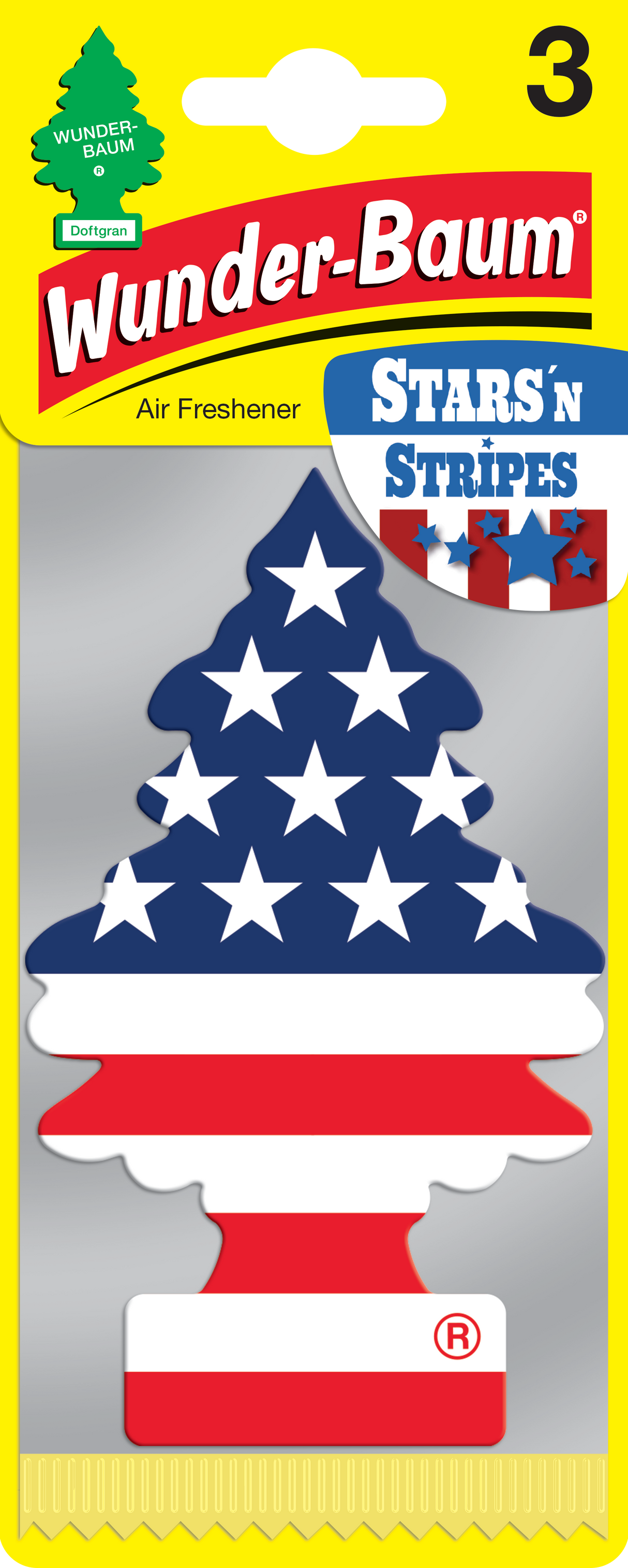 WUNDER-BAUM Stars'n Stripes 3-pack