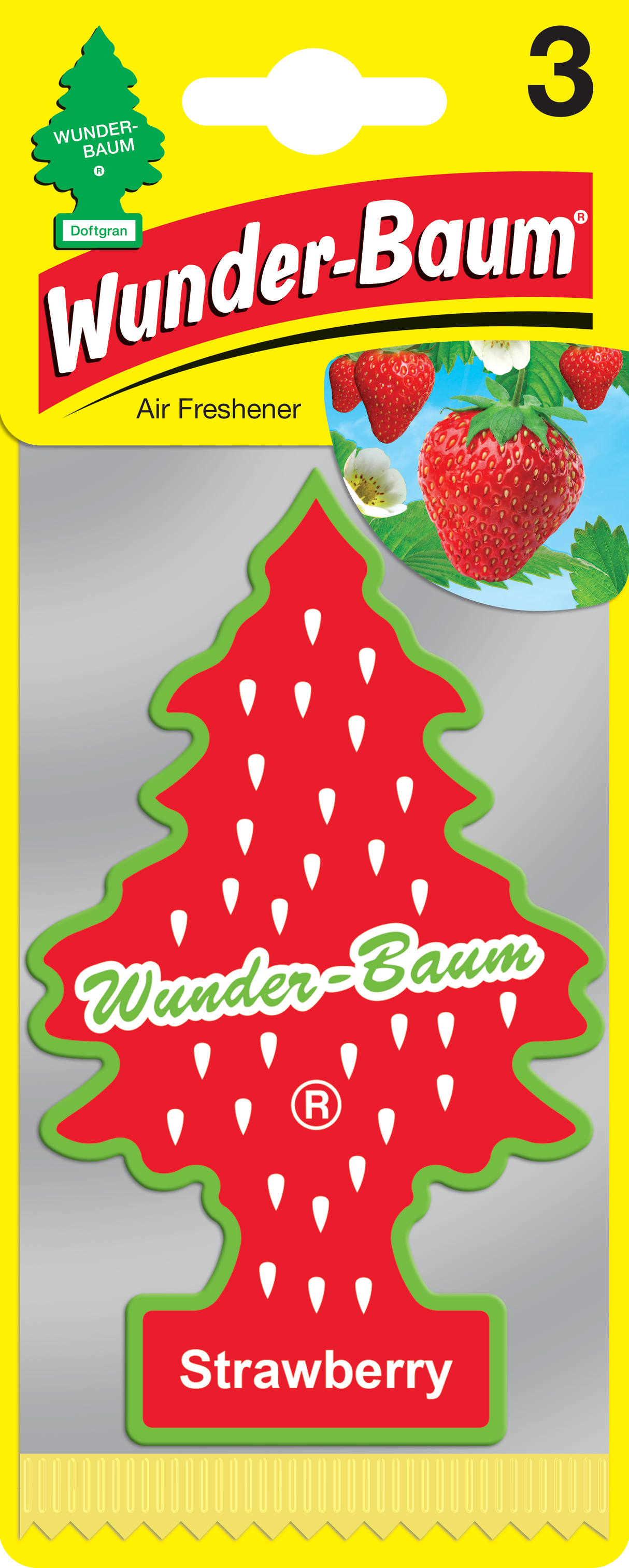 WUNDER-BAUM Jordgubb 3-pack