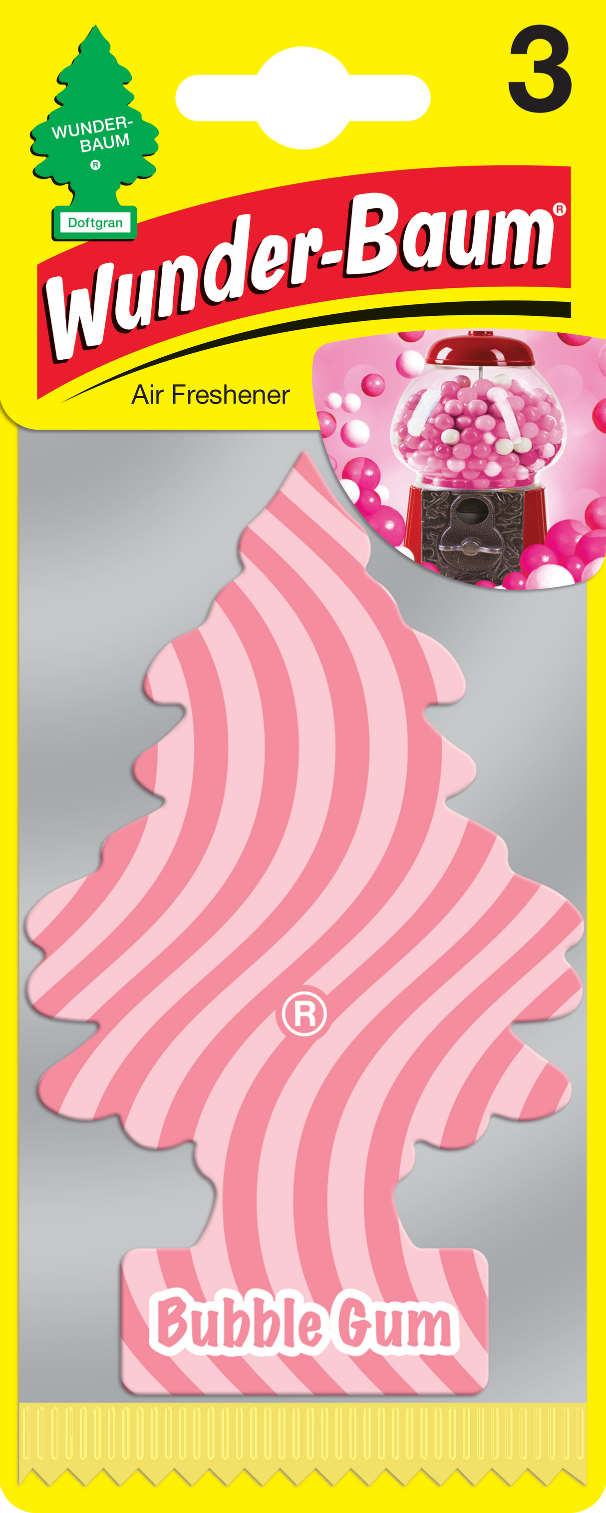WUNDER-BAUM Bubble Gum 3-pack