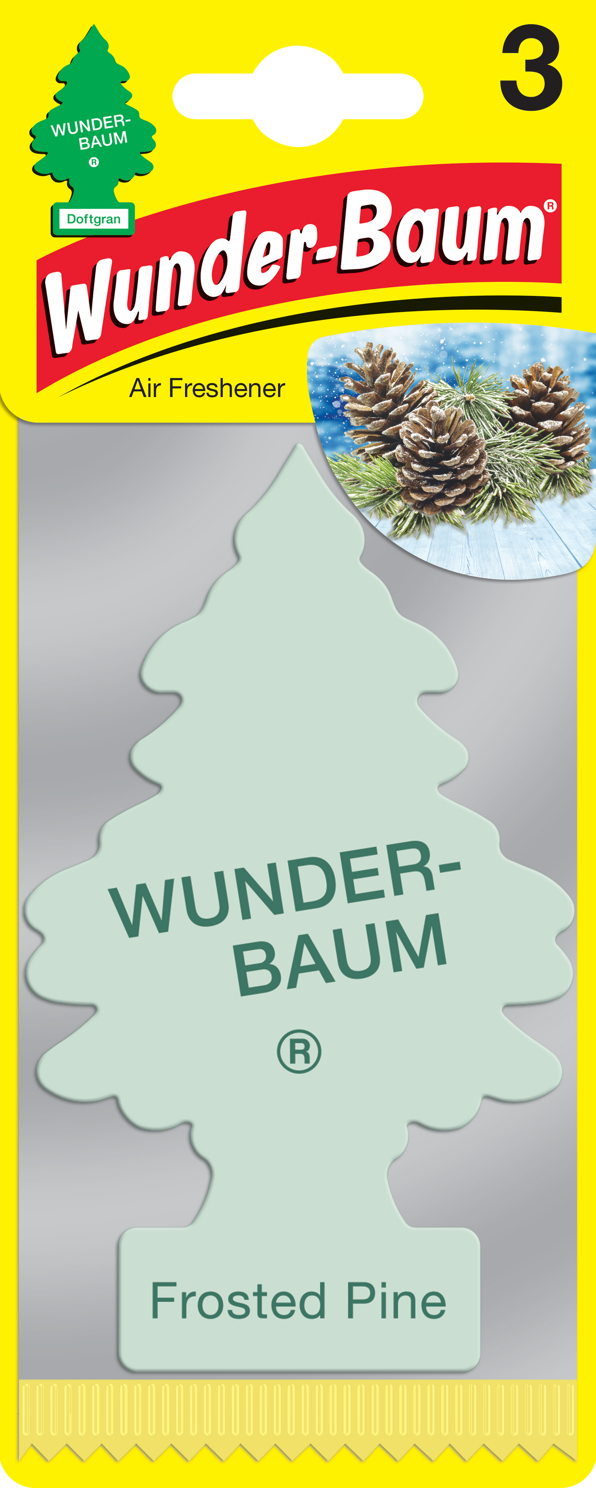 WUNDER-BAUM Frostet Fyrretræ 3-pak