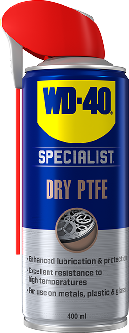 WD-40 Dry PTFE Lubricant 400ml