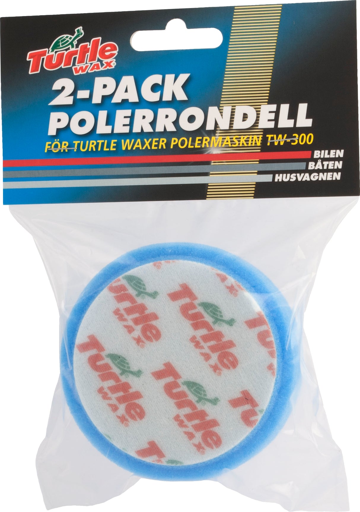 Turtle Wax Polérrondell Blå 25x100mm 2-pack