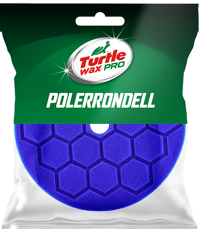 Turtle Wax Polerrondell Blå 170/150x25 HEX/CONE