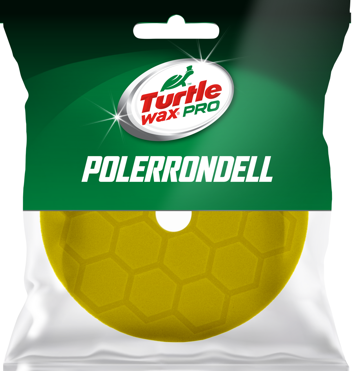 Turtle Wax Polerrondel Gul 150/130x25 HEX/CONE