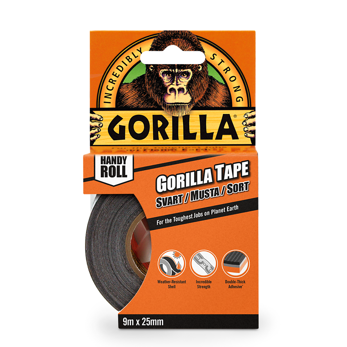 Gorilla Tape Handy Roll 9,14mx25mm