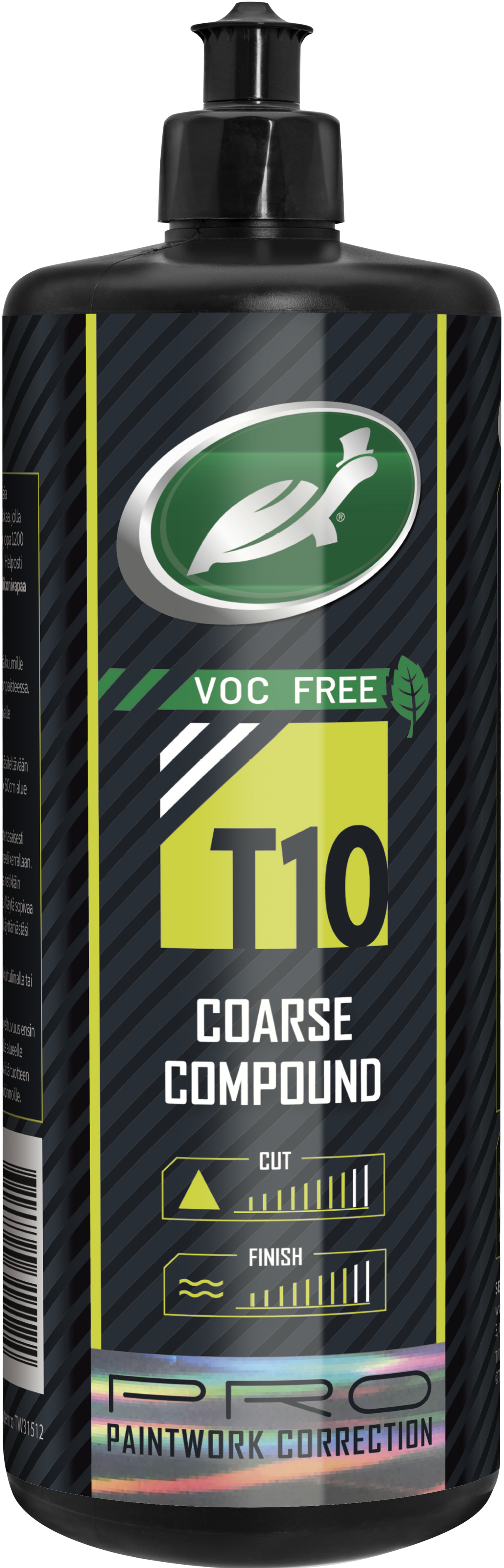 Turtle Wax Pro T10 Grovt Polérmedel 1L VOC FRI