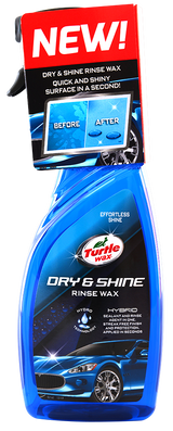 Turtle Wax Dry &amp; Shine Rinse Voks 750 ml