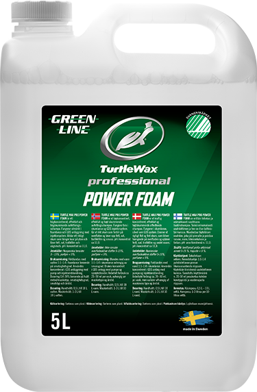 Turtle Wax Pro Greenline Power Foam 5L