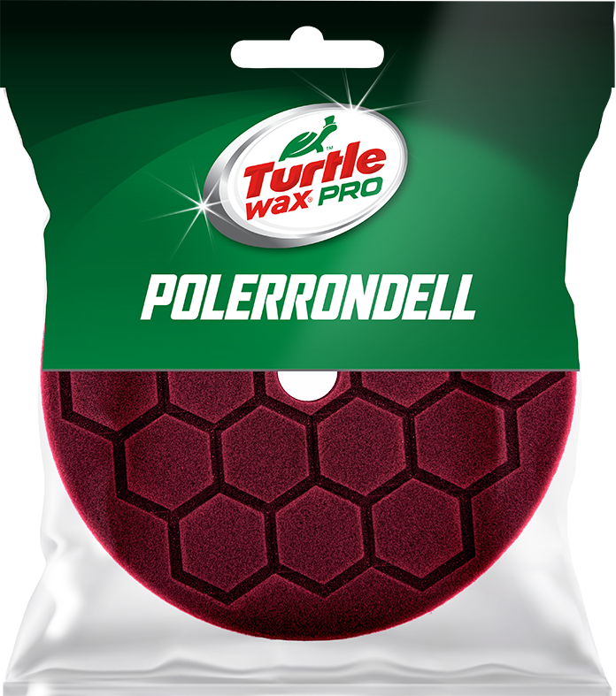 Turtle Wax Polerrondell Vinröd 170/150x25 HEX/CONE