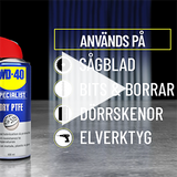 WD-40 Dry PTFE Lubricant 400ml